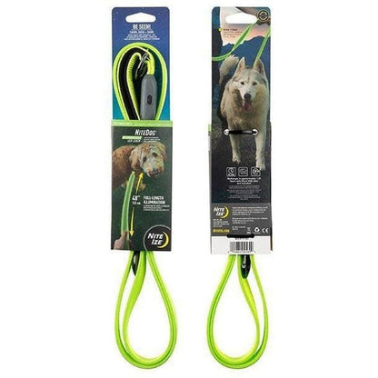Nite Ize Nitedog Rechargeable Led Leash-Pets - Leashes-Lime/Green LED-Appalachian Outfitters