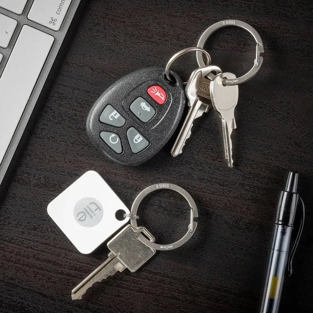 Nite Ize O-Series Gated Key Ring-Camping - Accessories-Appalachian Outfitters
