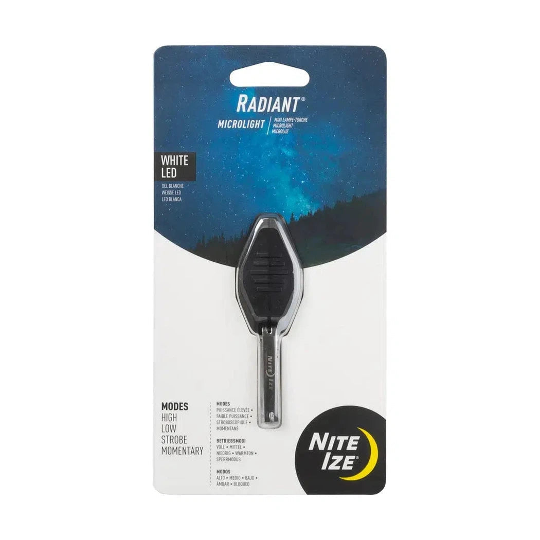 Nite Ize Radiant Microlight- 6 Lumens-Camping - Lighting - Flashlights-Appalachian Outfitters
