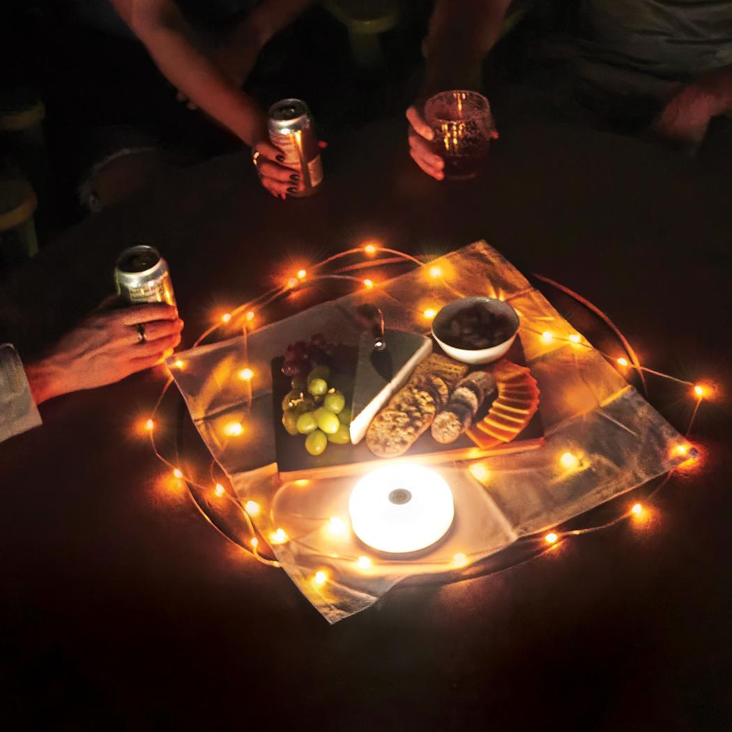 Nite Ize Radiant StarLit Rechargeable Lantern and String Light DiscO-Camping - Lighting - Headlamps-Appalachian Outfitters