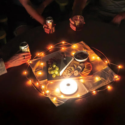 Nite Ize Radiant StarLit Rechargeable Lantern and String Light DiscO-Camping - Lighting - Headlamps-Appalachian Outfitters