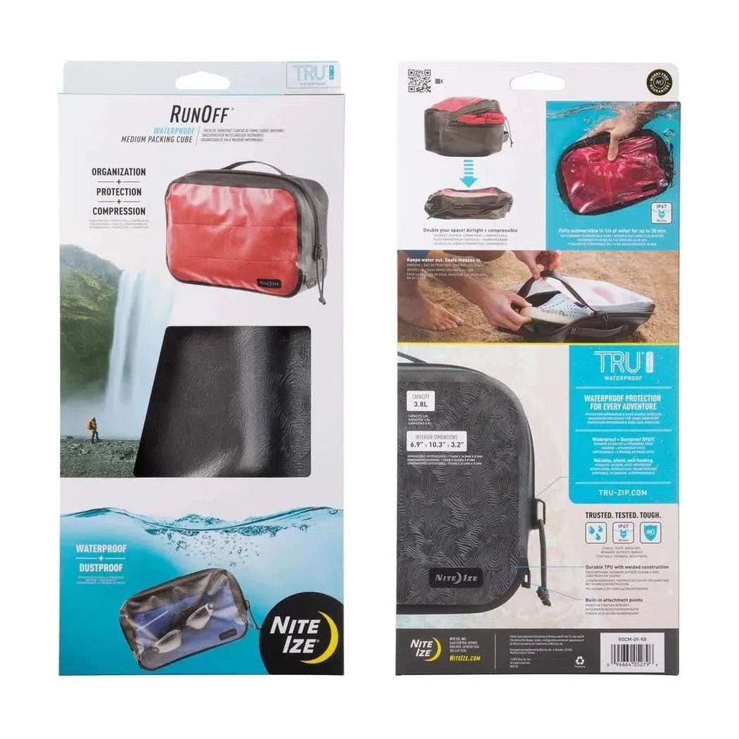 Nite Ize RunOff Waterproof Medium Packing Cube-Camping - Accessories-Appalachian Outfitters
