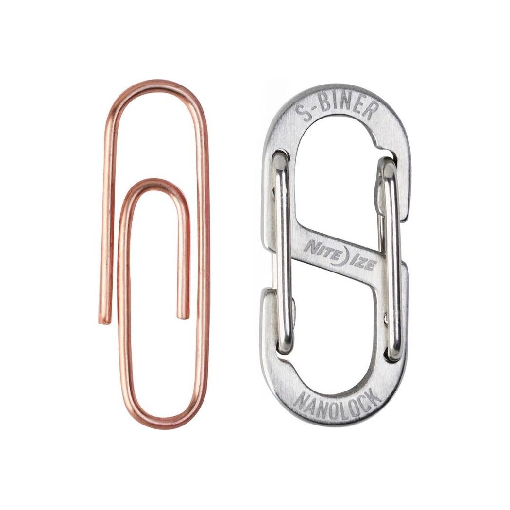 Nite Ize S-Biner NanoLock - Stainless - 4 Pack-Camping - Accessories-Appalachian Outfitters
