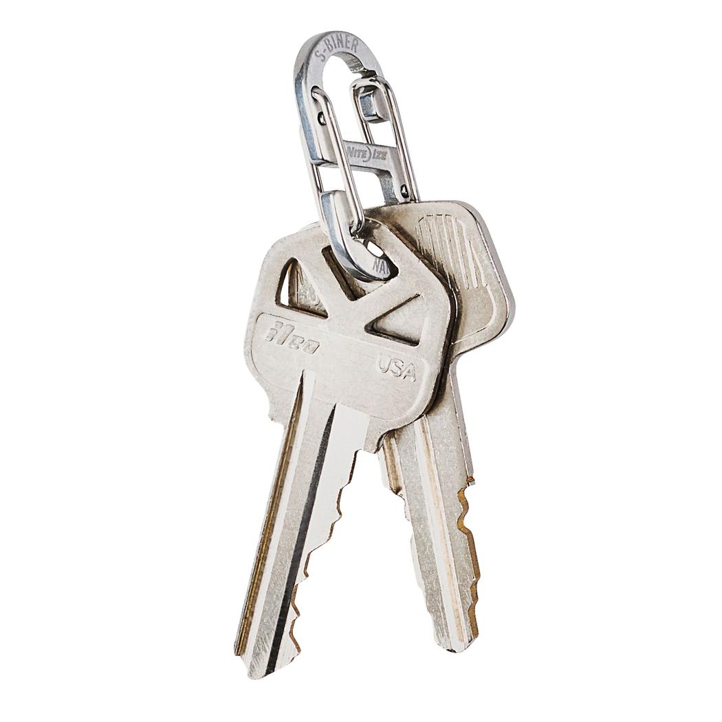 Nite Ize S-Biner NanoLock - Stainless - 4 Pack-Camping - Accessories-Appalachian Outfitters