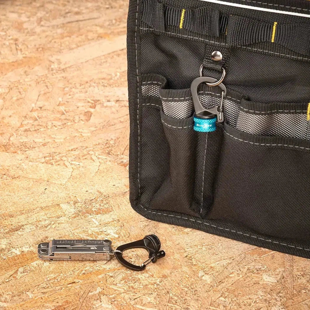Nite Ize SlideLock 360 Magnetic Locking Dual Carabiner-Camping - Accessories-Appalachian Outfitters