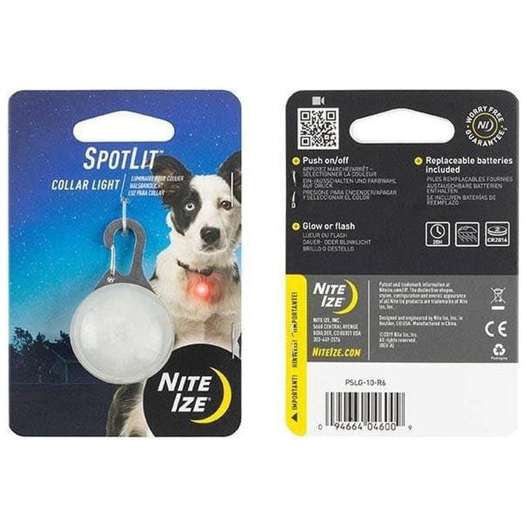 Nite Ize Spotlit Collar Light-Pets - Safety - Lights-Red-Appalachian Outfitters