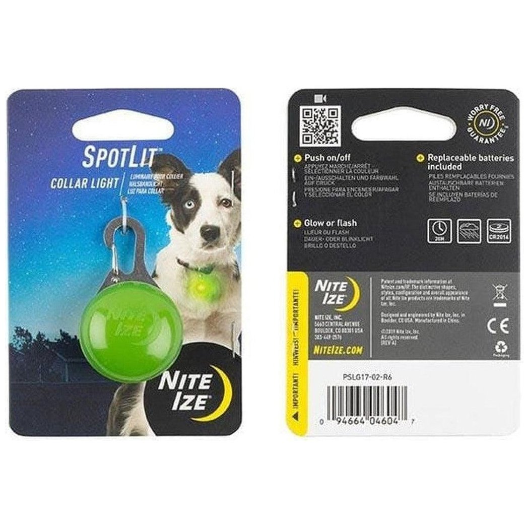 Nite Ize Spotlit Collar Light-Pets - Safety - Lights-Lime-Appalachian Outfitters