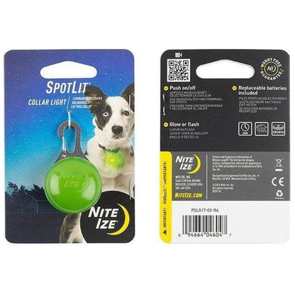 Nite Ize Spotlit Collar Light-Pets - Safety - Lights-Lime-Appalachian Outfitters