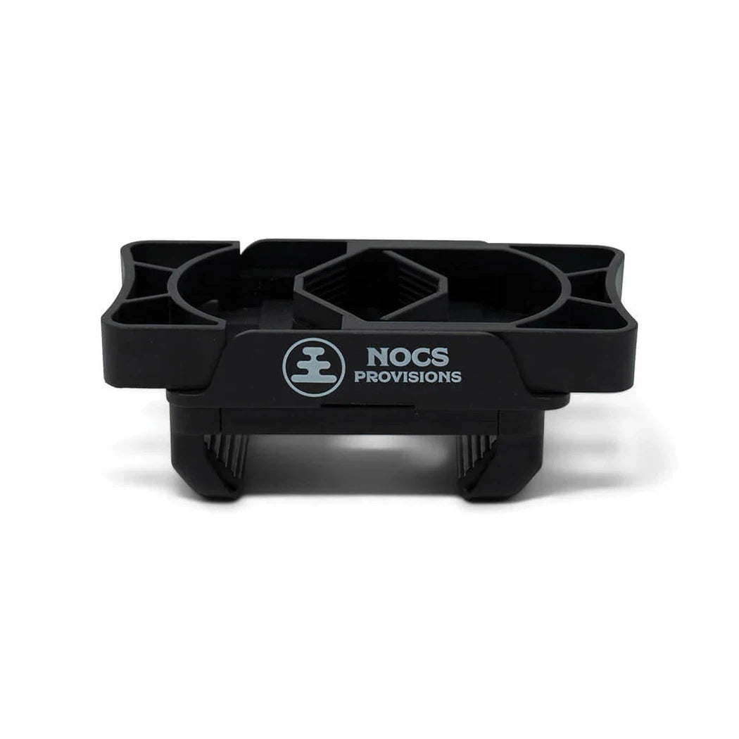 Black Nocs Provisions Photo Rig smartphone adapter with a white background.