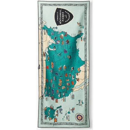 Nomadix Original Towel-Camping - First Aid - Hygenie-National Parks and Monuments Map-Appalachian Outfitters