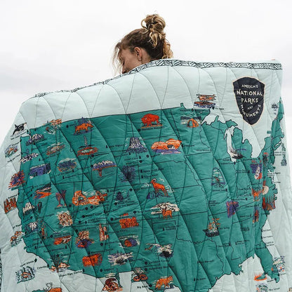 Nomadix Puffer Blanket-Camping - Camp Furniture - Blankets-Appalachian Outfitters
