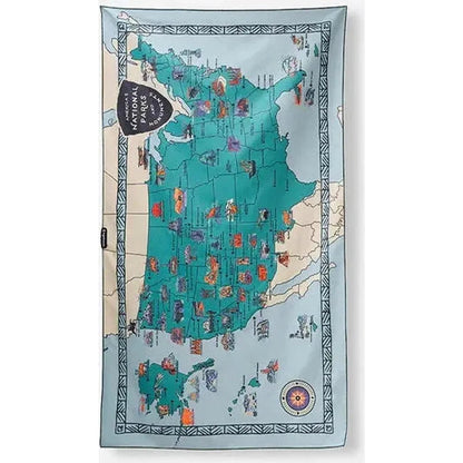 Nomadix Ultralight Towel-Camping - First Aid - Hygenie-National Parks and Monuments Map-Appalachian Outfitters