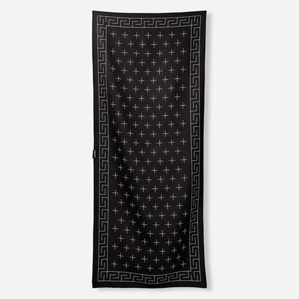 Nomadix Ultralight Towel-Camping - First Aid - Hygenie-Barton Black-Appalachian Outfitters