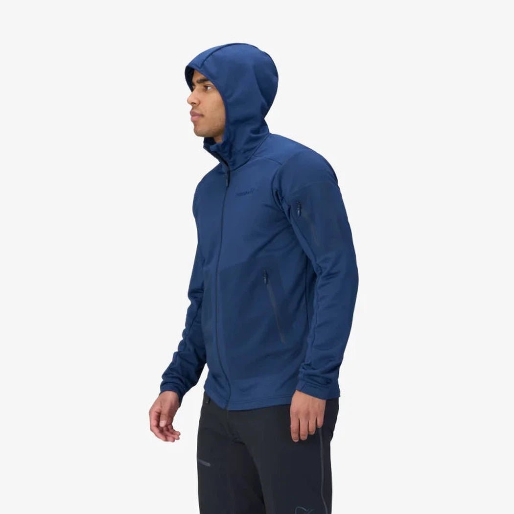 Norrona Men's Falketind Warm 2 Stretch Hood-Men's - Clothing - Jackets & Vests-Appalachian Outfitters