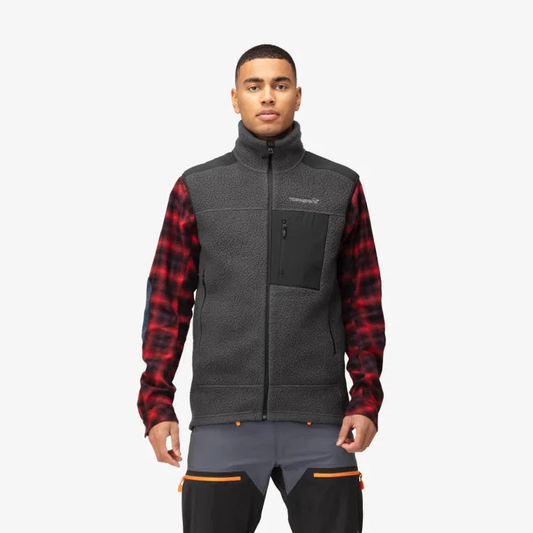 Norrona Men's Trollveggen Thermal Pro Vest-Men's - Clothing - Jackets & Vests-Phantom-M-Appalachian Outfitters