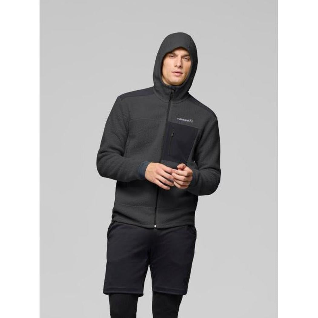 Norrona Men's Trollveggen Warm3 Zip Hood-Men's - Clothing - Tops-Appalachian Outfitters