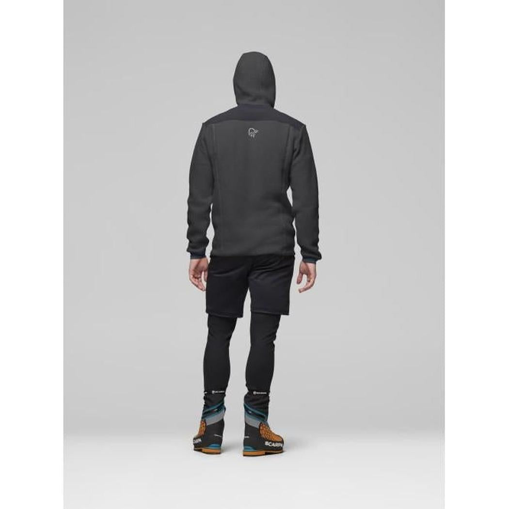 Norrona Men's Trollveggen Warm3 Zip Hood-Men's - Clothing - Tops-Appalachian Outfitters