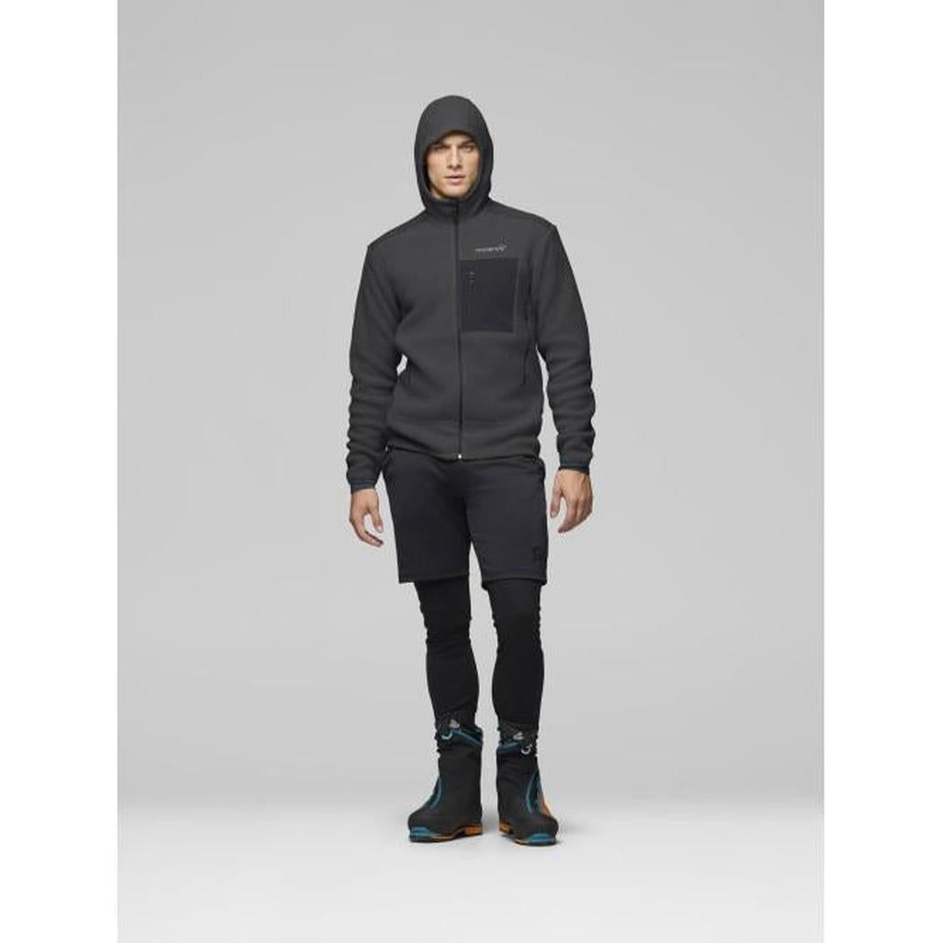 Norrona Men's Trollveggen Warm3 Zip Hood-Men's - Clothing - Tops-Appalachian Outfitters