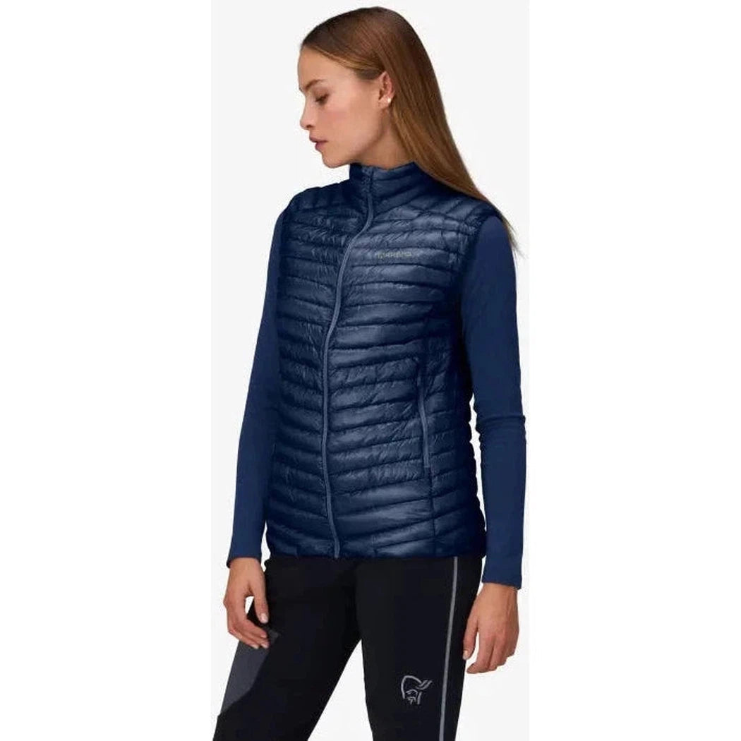 Norrona Women's Trollveggen Superlight Down800 Vest-Women's - Clothing - Jackets & Vests-Appalachian Outfitters