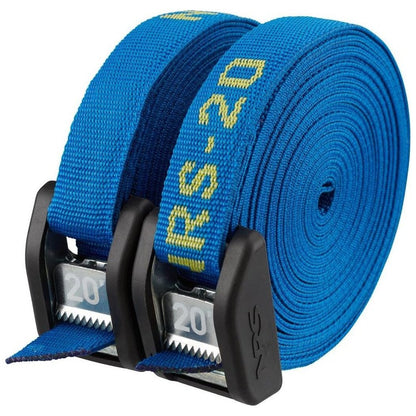 NRS Buckle Bumper Straps-Paddle Sports - Transport & Storage-Iconic Blue-20' Pair-Appalachian Outfitters