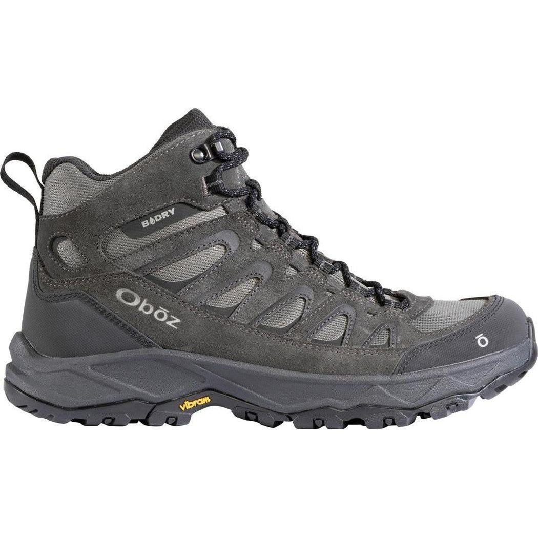 Oboz Sawtooth Ascent Mid B-DRY-Men's - Footwear - Boots-Charcoal-Regular-8-Appalachian Outfitters