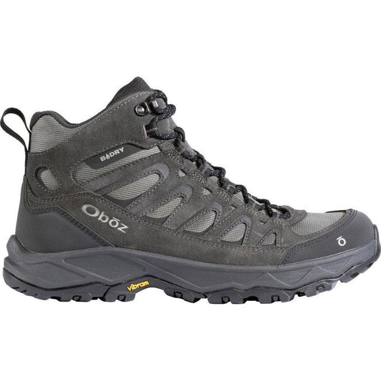 Oboz Sawtooth Ascent Mid B-DRY-Men's - Footwear - Boots-Charcoal-Regular-8-Appalachian Outfitters