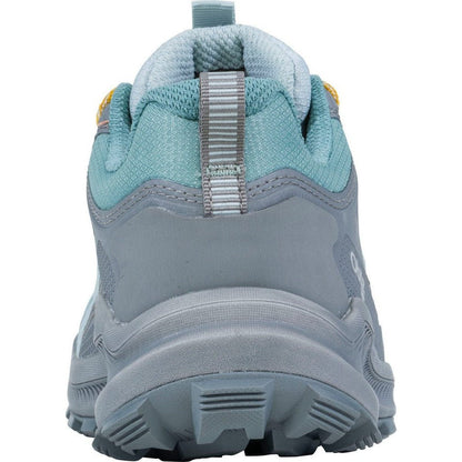Back view of the Oboz Women's Katabatic Low B-DRY in Glacier showing the heel counter and B-DRY technology against a white background.
