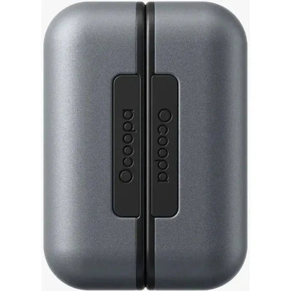 Front view of the Ocoopa UT2s Rechargeable Hand Warmer in Black showing the brand name on the front against a white background.