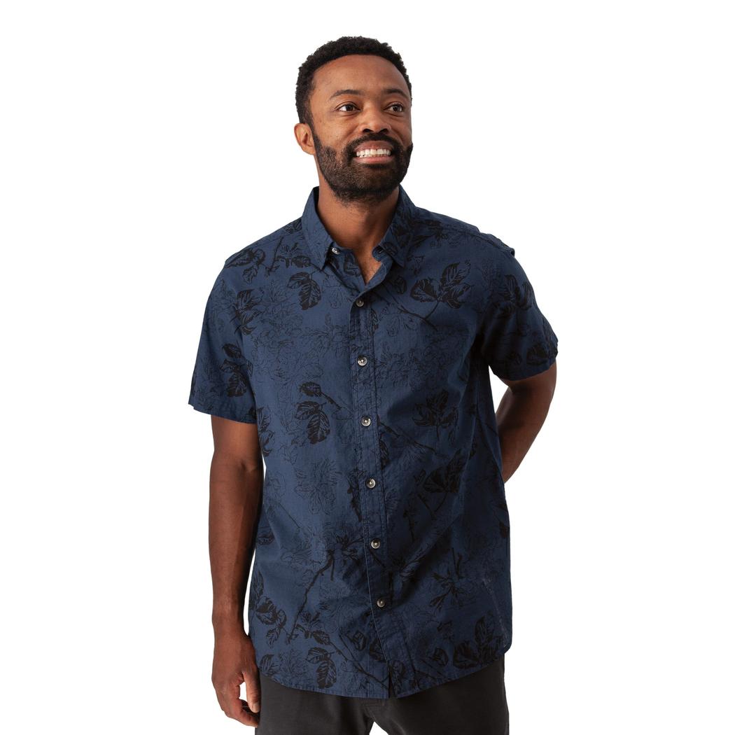 Old Ranch Men's Ethan Shirt-Men's - Clothing - Tops-Navy-M-Appalachian Outfitters