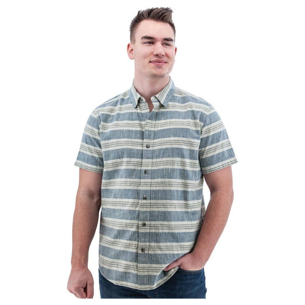 Old Ranch Men's Ethan Shirt-Men's - Clothing - Tops-Blue Fog-M-Appalachian Outfitters
