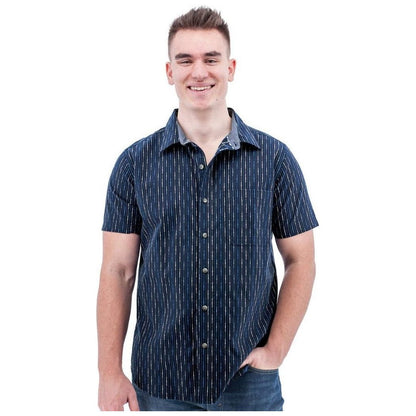 Old Ranch Men's Hawke Shirt-Men's - Clothing - Tops-Dark Blue-M-Appalachian Outfitters