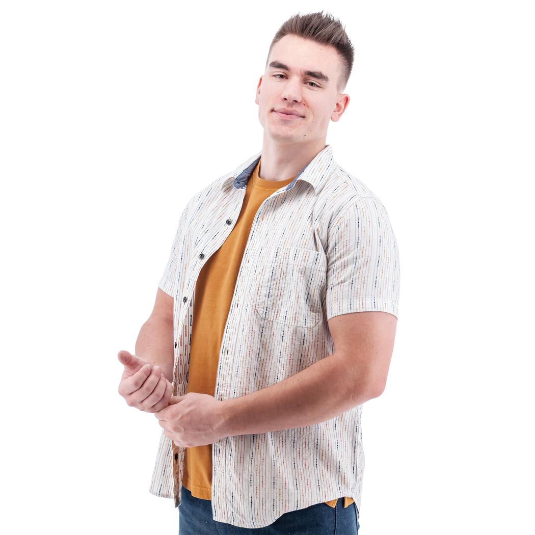 Old Ranch Men's Hawke Shirt-Men's - Clothing - Tops-Natural-M-Appalachian Outfitters