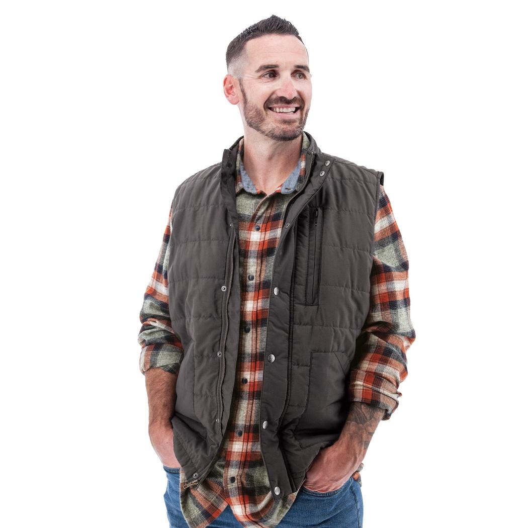 Old Ranch Men's Jameson Vest-Men's - Clothing - Jackets & Vests-Smoke-M-Appalachian Outfitters