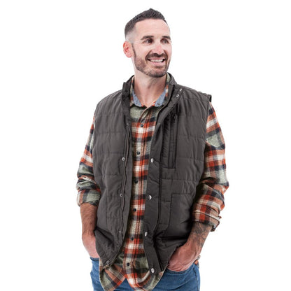 Old Ranch Men's Jameson Vest-Men's - Clothing - Jackets & Vests-Smoke-M-Appalachian Outfitters
