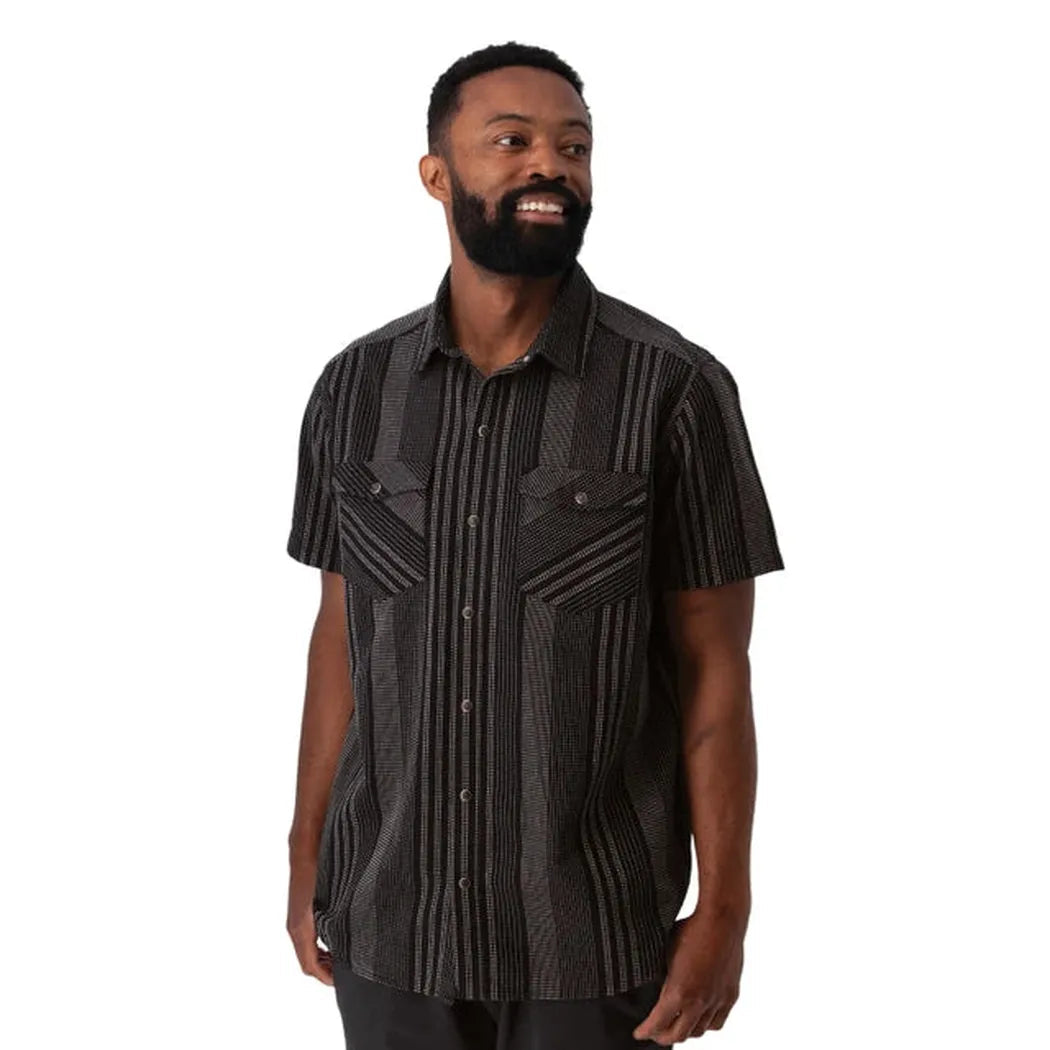 Old Ranch Men's Liam Shirt-Men's - Clothing - Tops-Black-M-Appalachian Outfitters