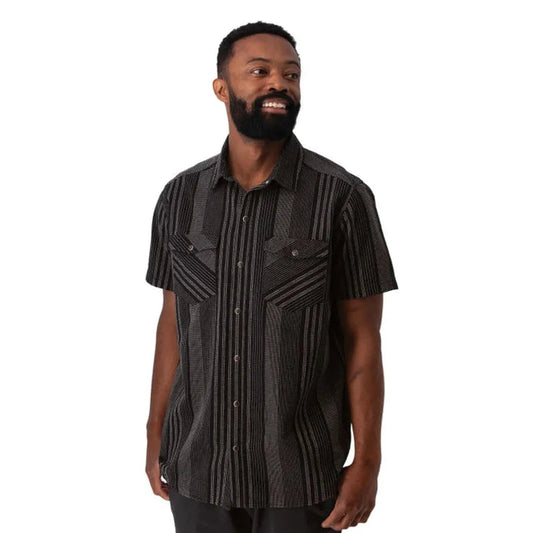 Old Ranch Men's Liam Shirt-Men's - Clothing - Tops-Black-M-Appalachian Outfitters