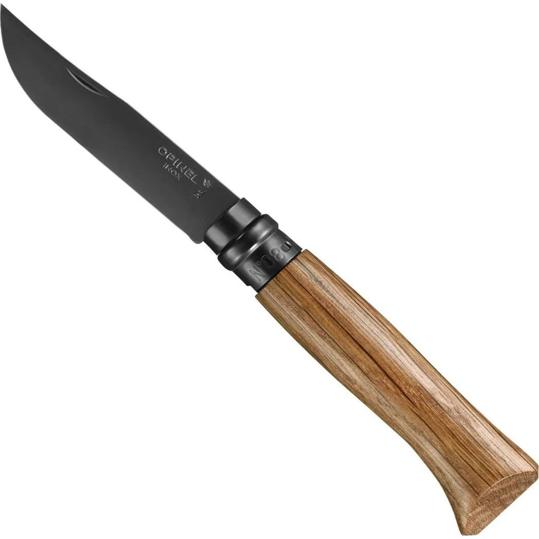 Opinel No.08 Black Oak Folding Knife-Camping - Accessories - Knives-Appalachian Outfitters