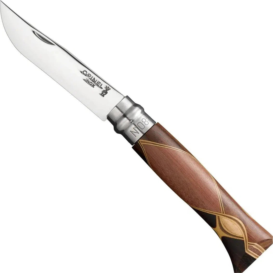 Opinel No.08 Stainless Steel Folding Knife - Bruno Chaperon-Camping - Accessories - Knives-Appalachian Outfitters