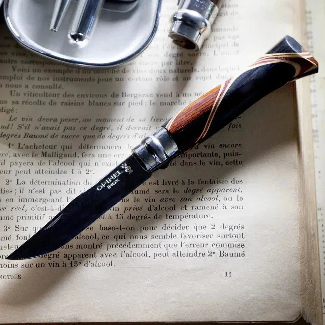Opinel No.08 Stainless Steel Folding Knife - Bruno Chaperon-Camping - Accessories - Knives-Appalachian Outfitters