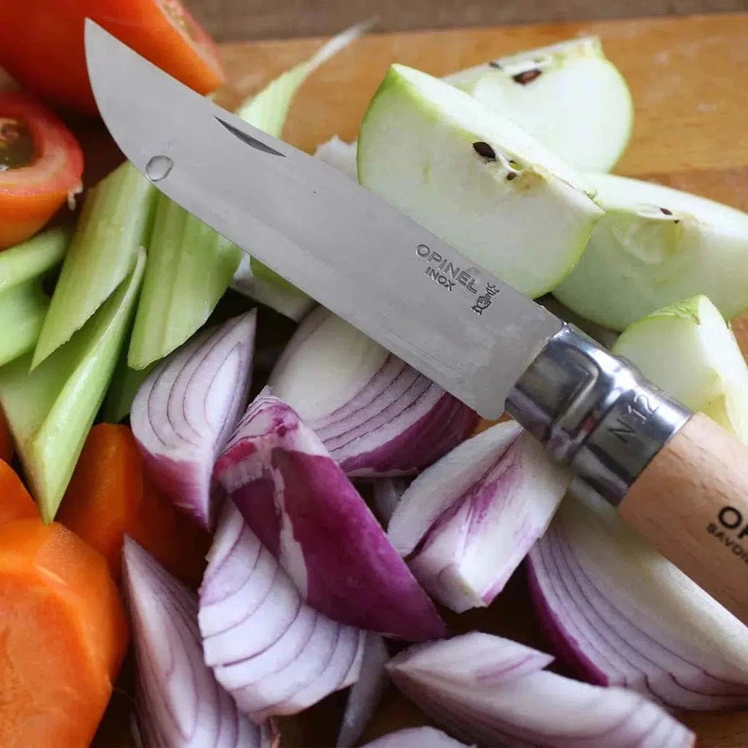 Opinel No.12 Stainless Steel Folding Knife-Camping - Accessories - Knives-Appalachian Outfitters