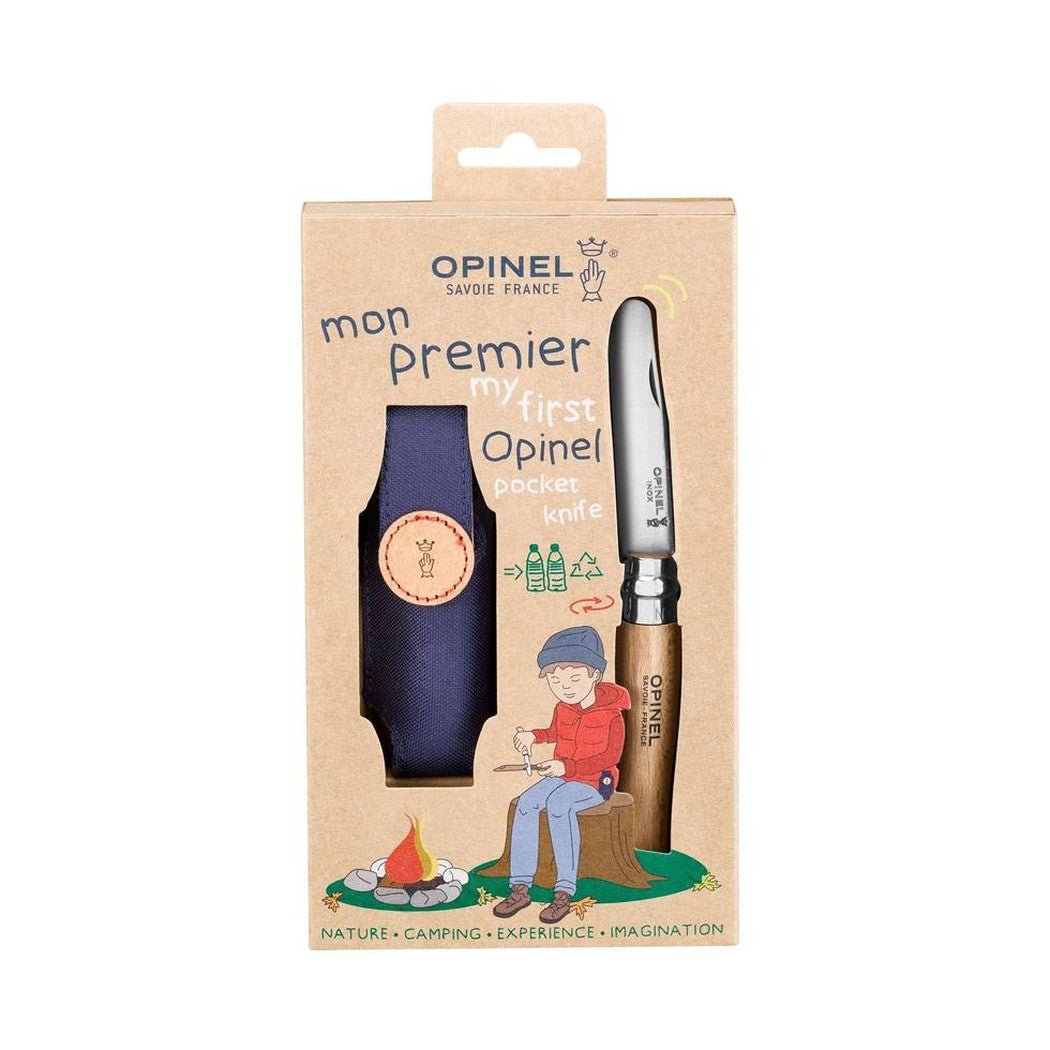 Opinel No. 7 My First Opinel and Sheath Kit-Camping - Accessories - Knives-Appalachian Outfitters