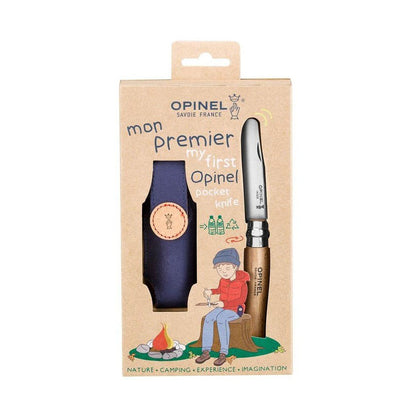 Opinel No. 7 My First Opinel and Sheath Kit-Camping - Accessories - Knives-Appalachian Outfitters