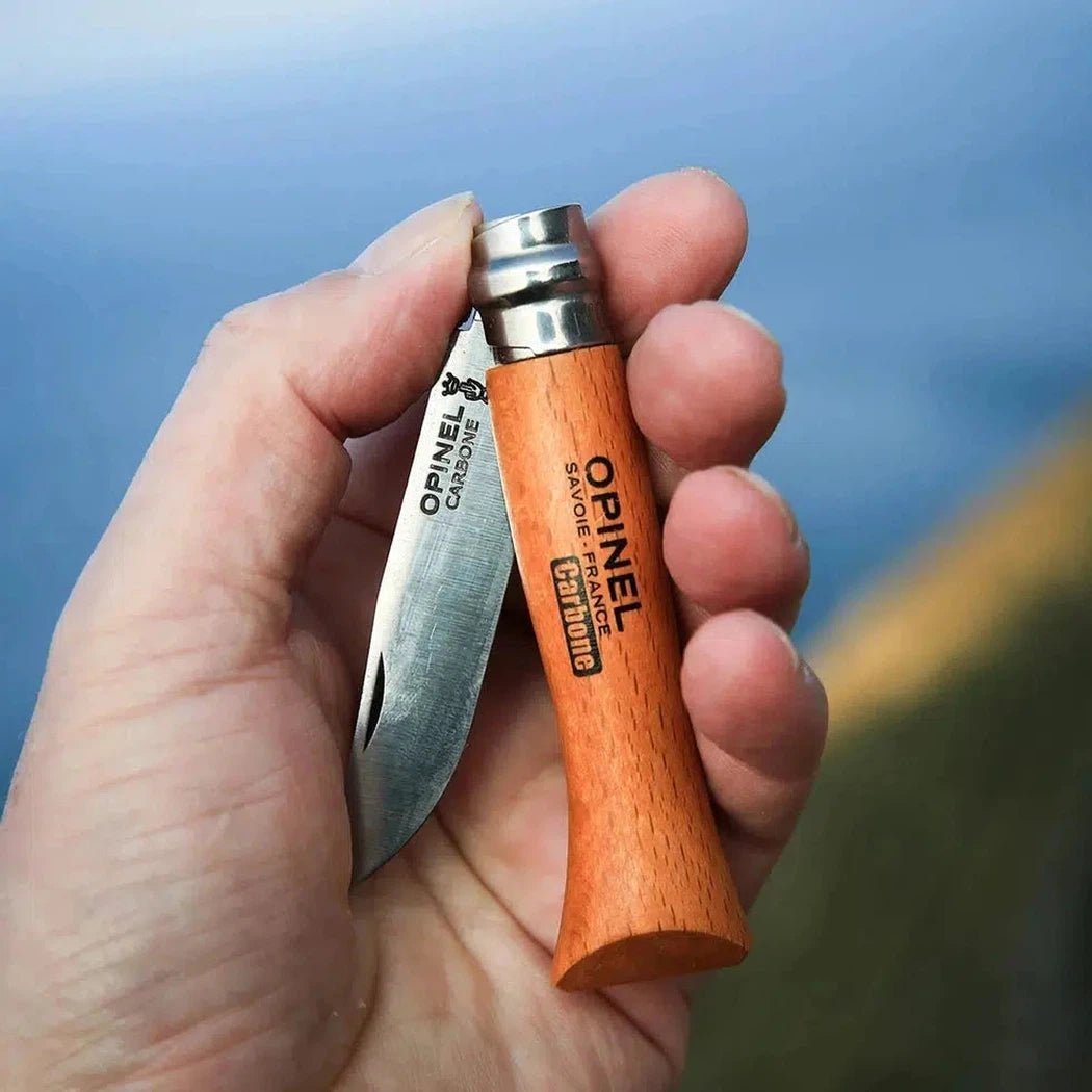 Opinel No.8 Carbon & Sheath Gift Box-Camping - Accessories - Knives-Appalachian Outfitters
