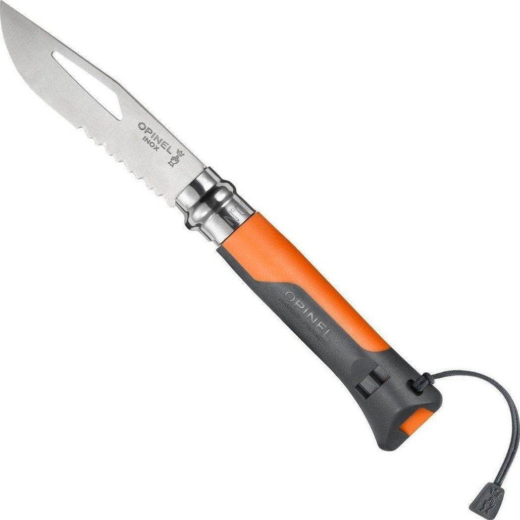 Opinel No.8 Stainless Steel Folding Knife - Outdoor-Camping - Accessories - Knives-Orange-Appalachian Outfitters