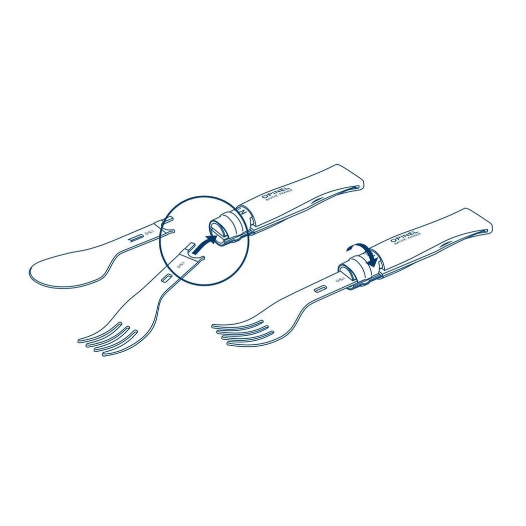 Opinel Picnic Plus Cutlery Insert-Camping - Accessories-Appalachian Outfitters