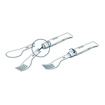 Opinel Picnic Plus Cutlery Insert-Camping - Accessories-Appalachian Outfitters