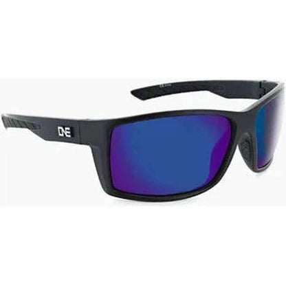 Optic Nerve Fathom-Accessories - Eyewear - Sunglasses-Matte Black-Grey Lens w/ Blue Mirror-Appalachian Outfitters
