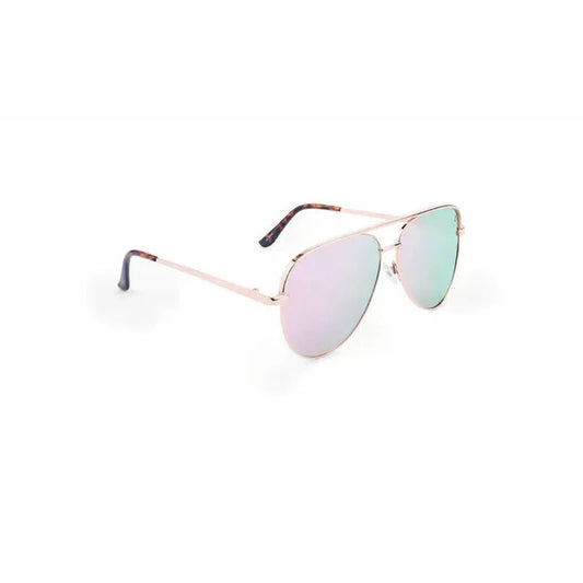 Optic Nerve Flatscreen Rose Gold - Smoke Lens / Gold Mirror-Accessories - Eyewear - Sunglasses-Appalachian Outfitters