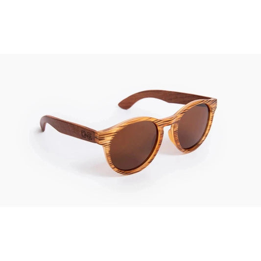 Optic Nerve Goldfoil-Accessories - Eyewear - Sunglasses-Striped Wood-Brown-Appalachian Outfitters