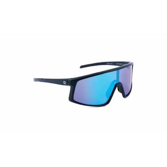 Optic Nerve Gravel Cat Matte Black w/ Polarized Smoke Lens Green Mirror-Accessories - Eyewear - Sunglasses-Appalachian Outfitters
